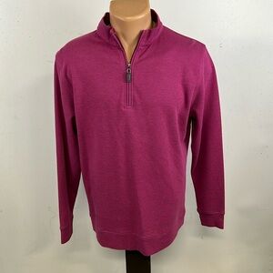 Horn Legend Stretch Cotton 1/4 Zip Pullover. S (NWT)